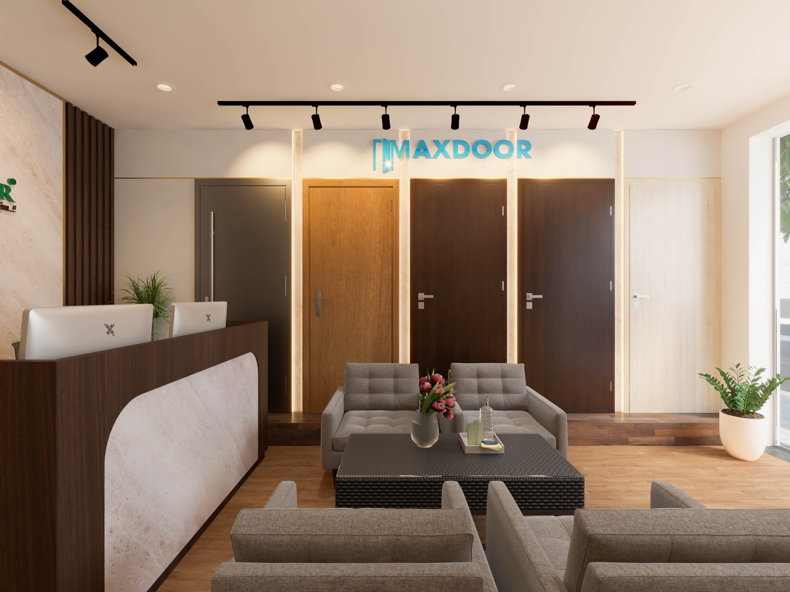 Phối cảnh Showroom 30m2